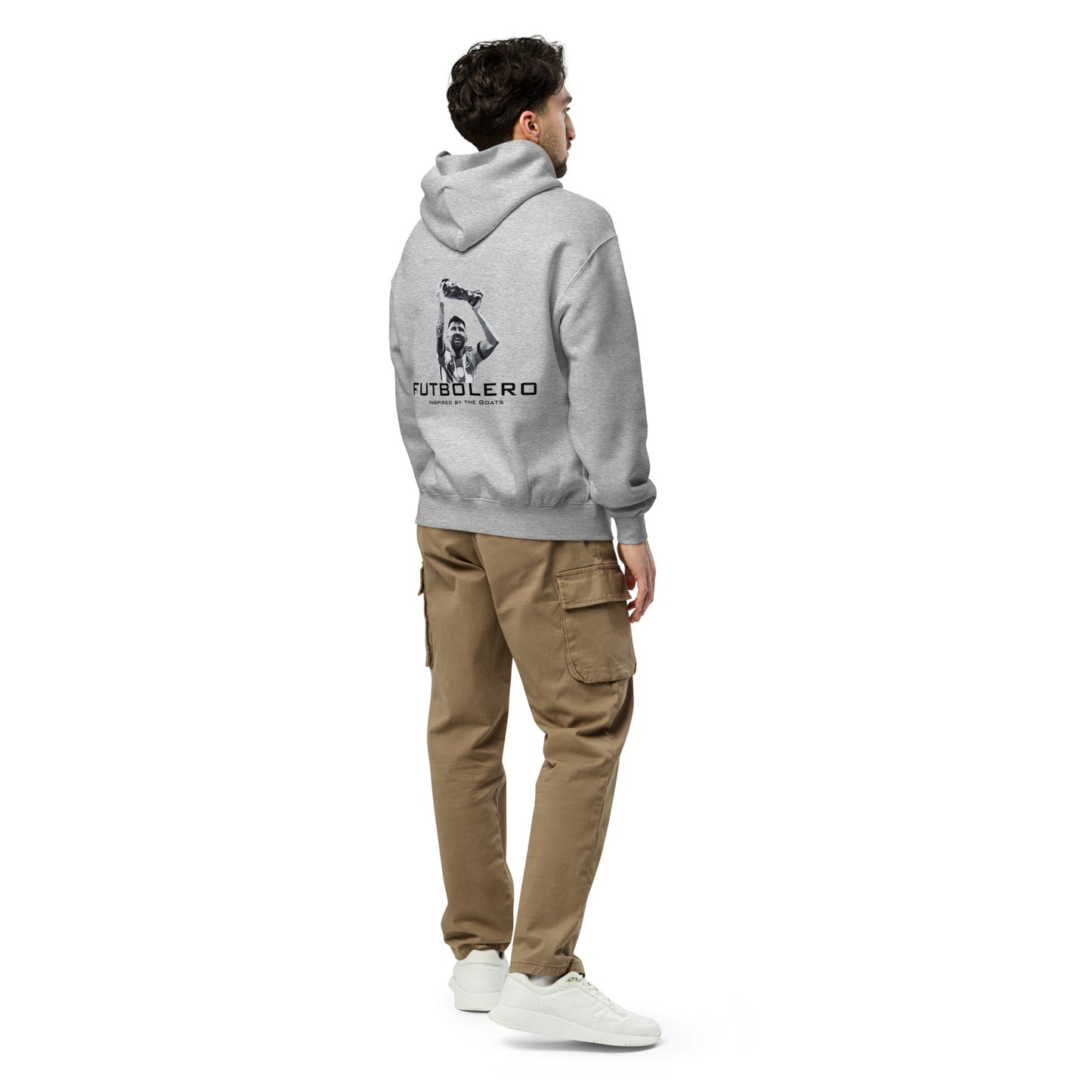 Grey LM10 Argentina Hoodie