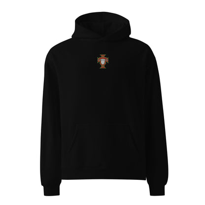 Black CR7 Portugal Hoodie